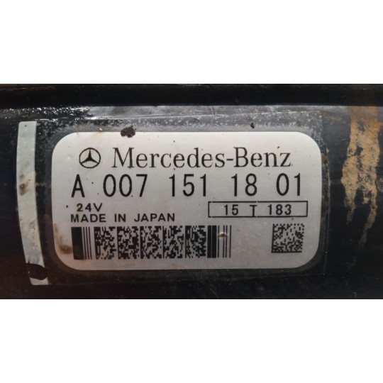 STARTER MOTOR MERCEDES-BENZ truck Actros euro 6 2014>2021 used