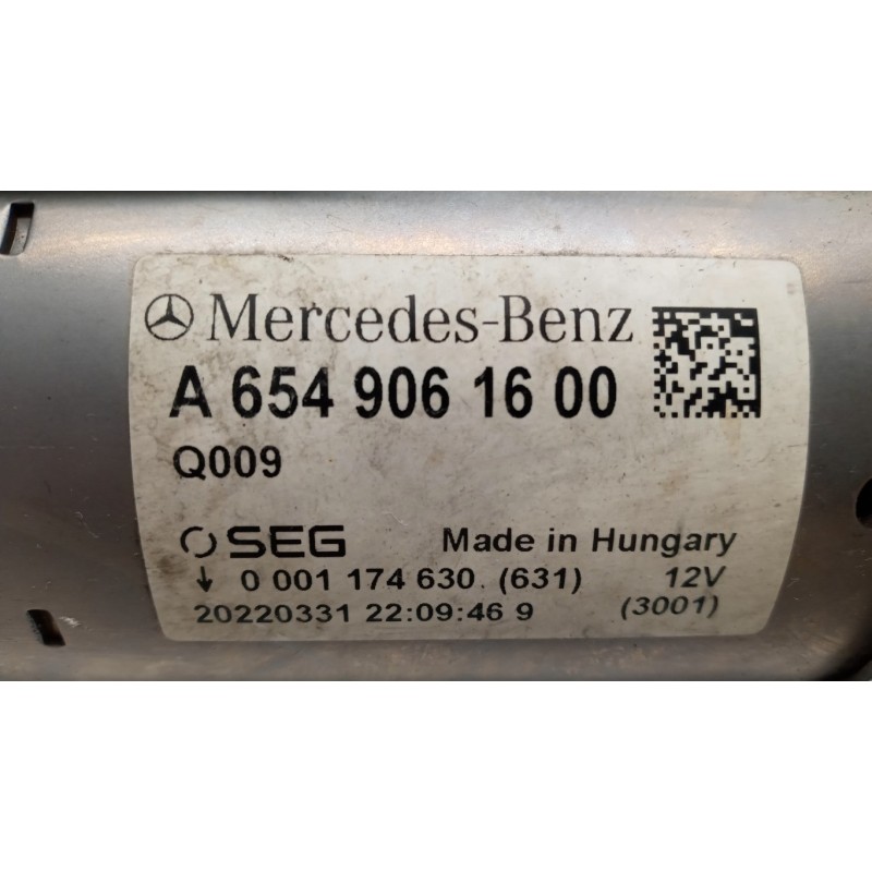 MERCEDES-BENZ van STARTER MOTOR MERCEDES-BENZ van Sprinter 2019> used