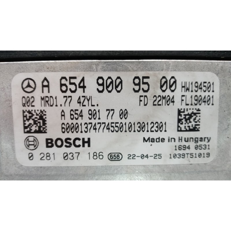 MERCEDES-BENZ van CENTRALINA MOTORE MERCEDES-BENZ van Sprinter 2019> usato