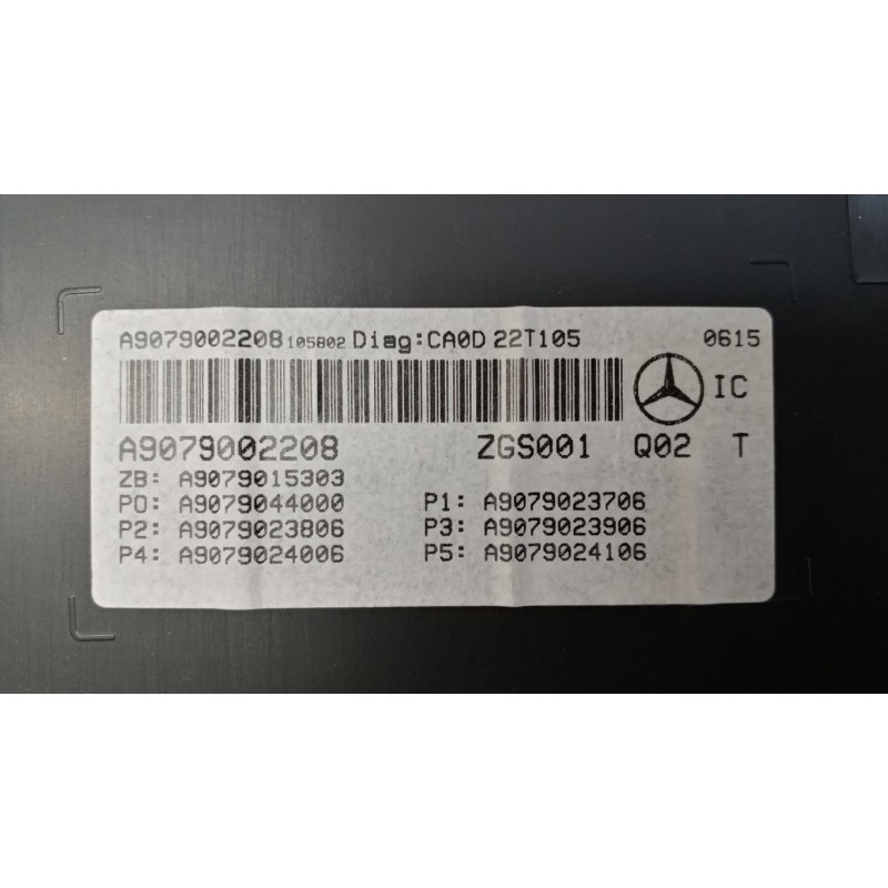 MERCEDES-BENZ van QUADRO STRUMENTI MERCEDES-BENZ van Sprinter 2019> usato