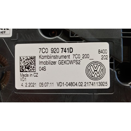 QUADRO STRUMENTI VOLKSWAGEN van Crafter 2017> usato