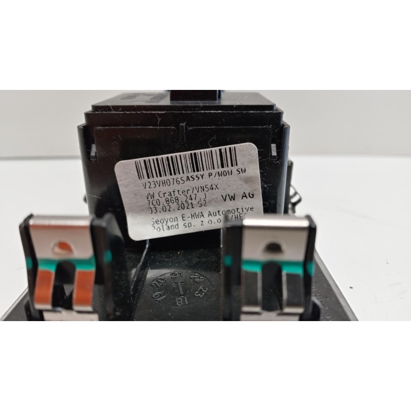 VOLKSWAGEN van INTERRUTTORI E PULSANTI ALZAVETRI VOLKSWAGEN van Crafter 2017> usato