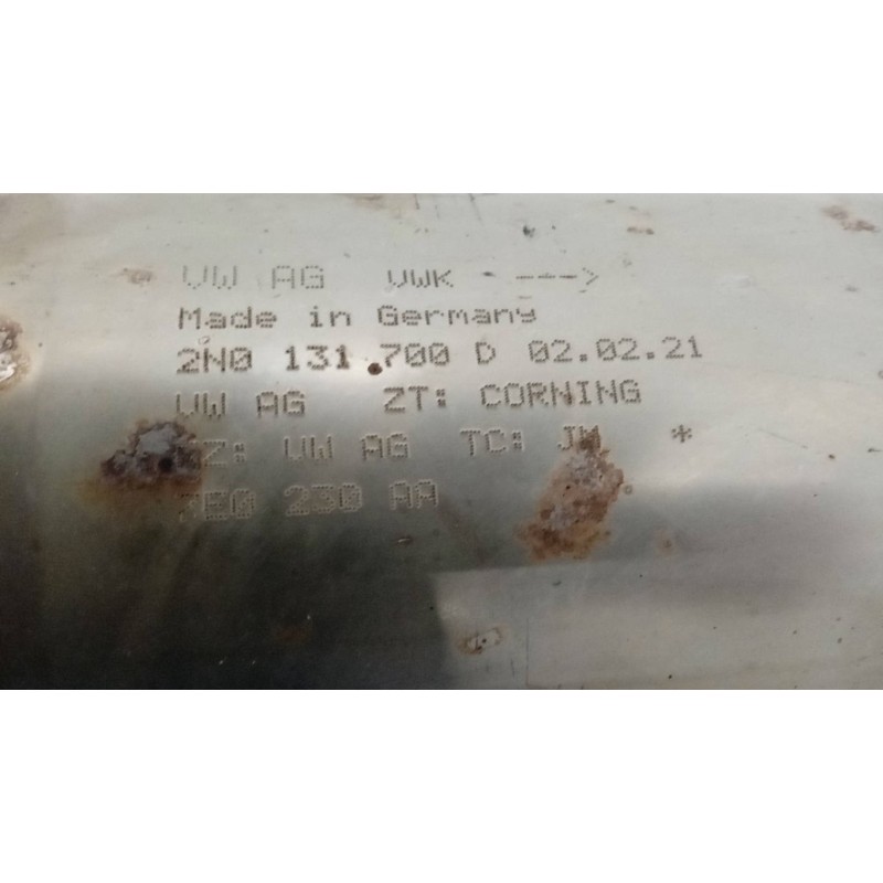 VOLKSWAGEN van FILTRO ANTIPARTICOLATO VOLKSWAGEN van Crafter 2017> usato