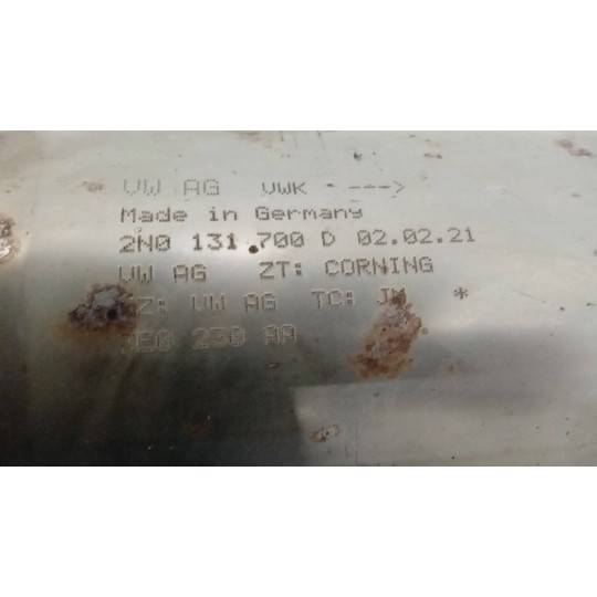 FILTRO ANTIPARTICOLATO VOLKSWAGEN van Crafter 2017> usato