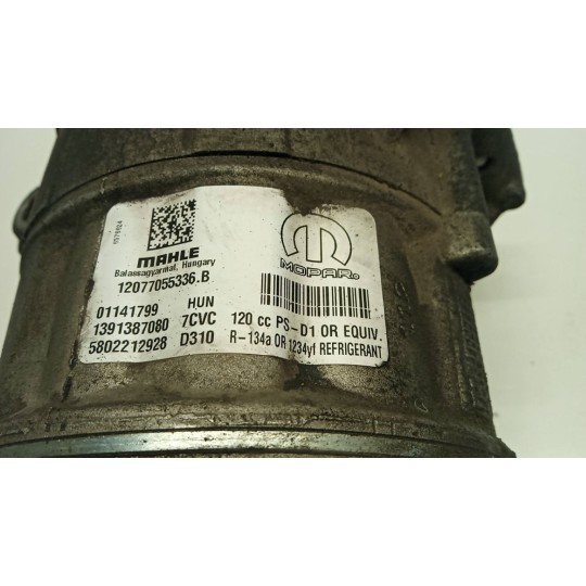 AIR CONDITIONER COMPRESSOR FIAT van Ducato 2014> used