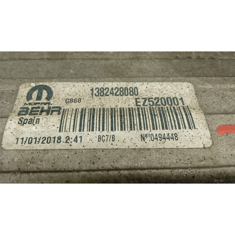 FIAT van INTERCOOLERS HEAT RADIATOR  FIAT van Ducato 2014> used