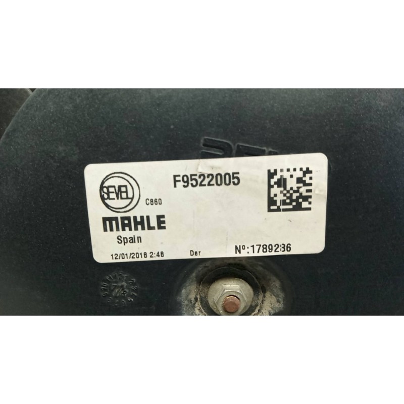 FIAT van CONVEYOR ELECTRIC FAN FIAT van Ducato 2014> used