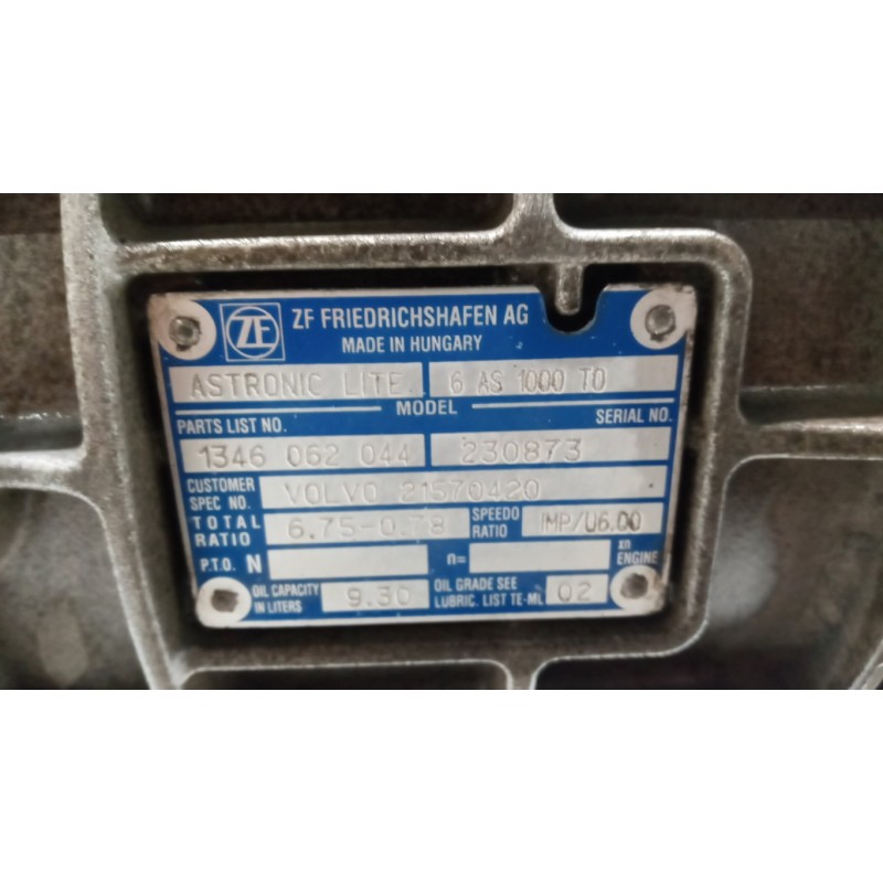 VOLVO truck CAMBIO VOLVO truck FL euro 6 usato