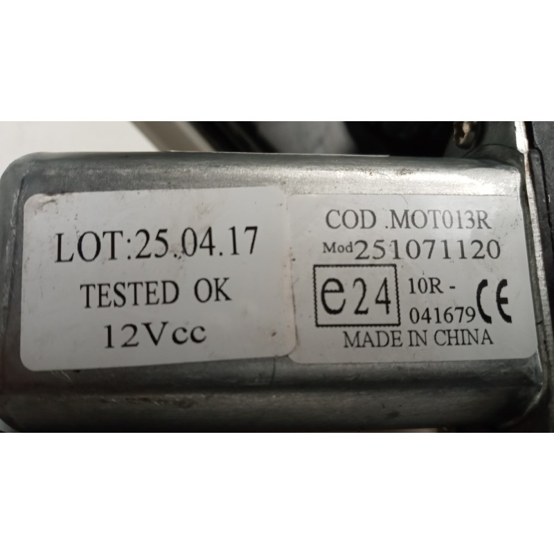 FIAT FRONT LEFT POWERED WINDOWS  FIAT F.Grande Punto 2005>2012 used