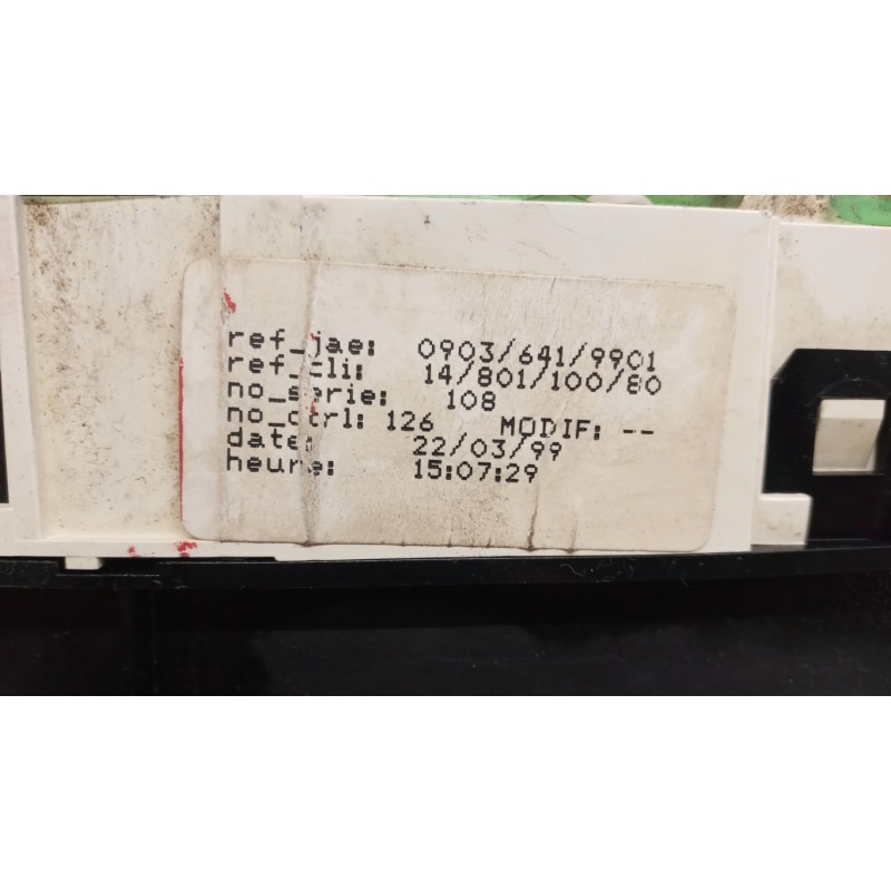 FIAT van QUADRO STRUMENTI FIAT van Scudo 1995>2003 usato