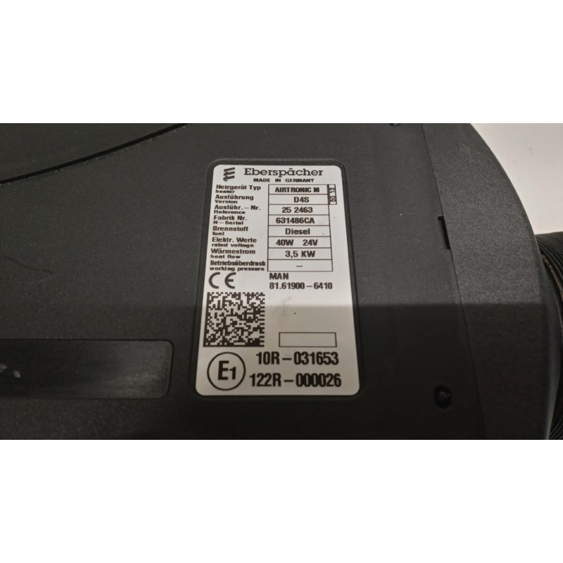 MAN WEBASTO MAN TGX  used