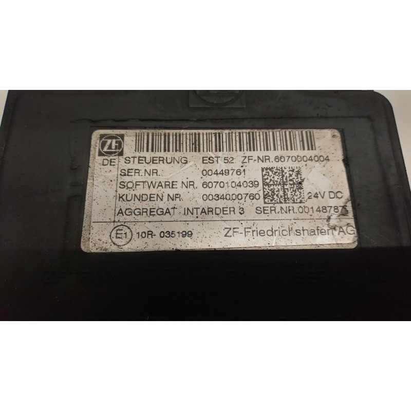 MAN CENTRALINE VARIE A MAN TGX  usato