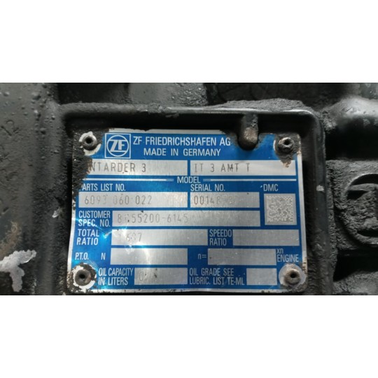 INTARDER MAN TGX  used