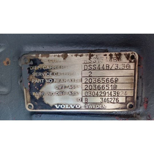 GRUPPO DIFFERENZIALE POSTERIORE VOLVO truck FM 9 usato