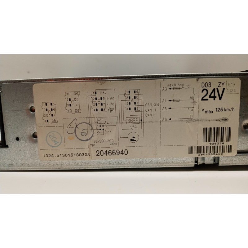 VOLVO truck TACHIGRAFO VOLVO truck FM 9 usato