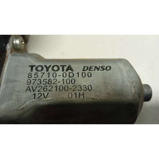 FRONT RIGHT POWERED WINDOWS  TOYOTA Yaris 2005>2008 used