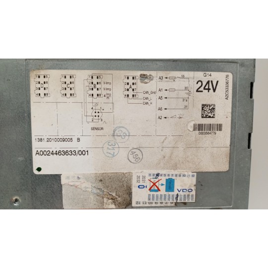 TACHIGRAFO MERCEDES-BENZ truck Actros euro 6 2014>2021 usato