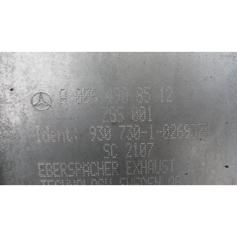 MERCEDES-BENZ truck SILENCER MERCEDES-BENZ truck Actros euro 6 2014>2021 used