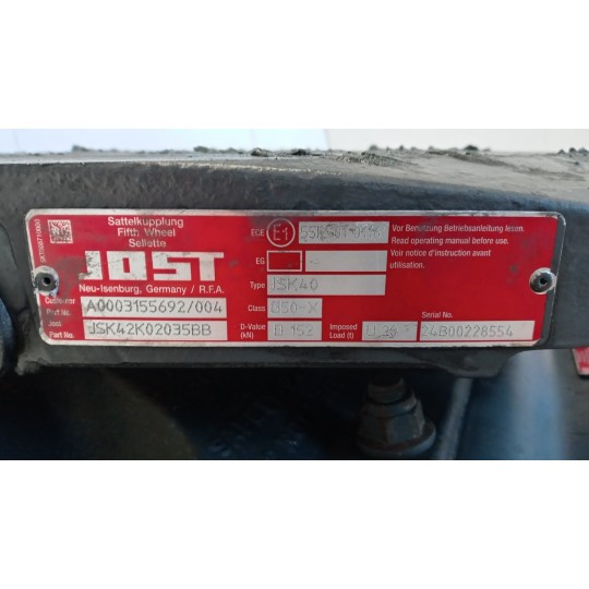 TURNBUCKLE MERCEDES-BENZ truck Actros euro 6 2014>2021 used