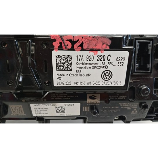 QUADRO STRUMENTI VOLKSWAGEN T-Roc 2021> usato