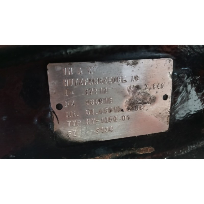 MAN GRUPPO DIFFERENZIALE POSTERIORE MAN TG-A 2000>2007 usato