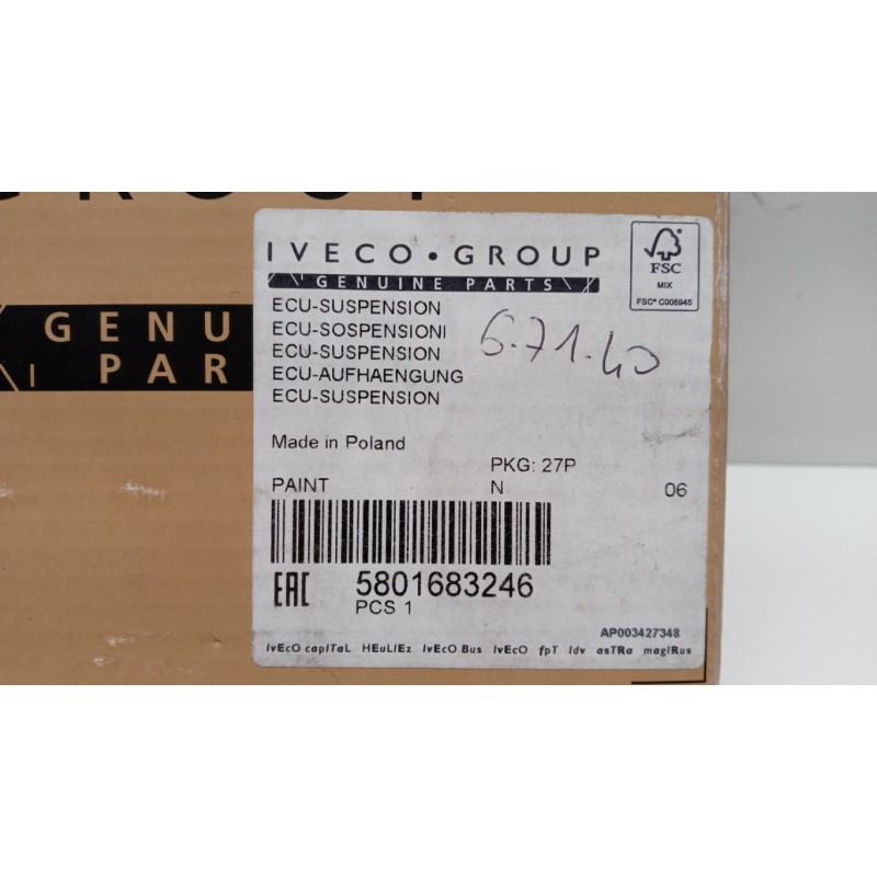 IVECO VARIOUS CONTROL UNITS  IVECO EUROCARGO 2013> new