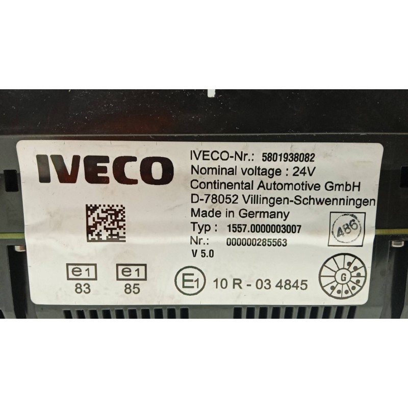 IVECO QUADRO STRUMENTI IVECO Stralis 2013> usato