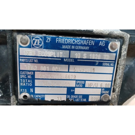 GEARBOXES  IVECO Stralis 2007>2013 used