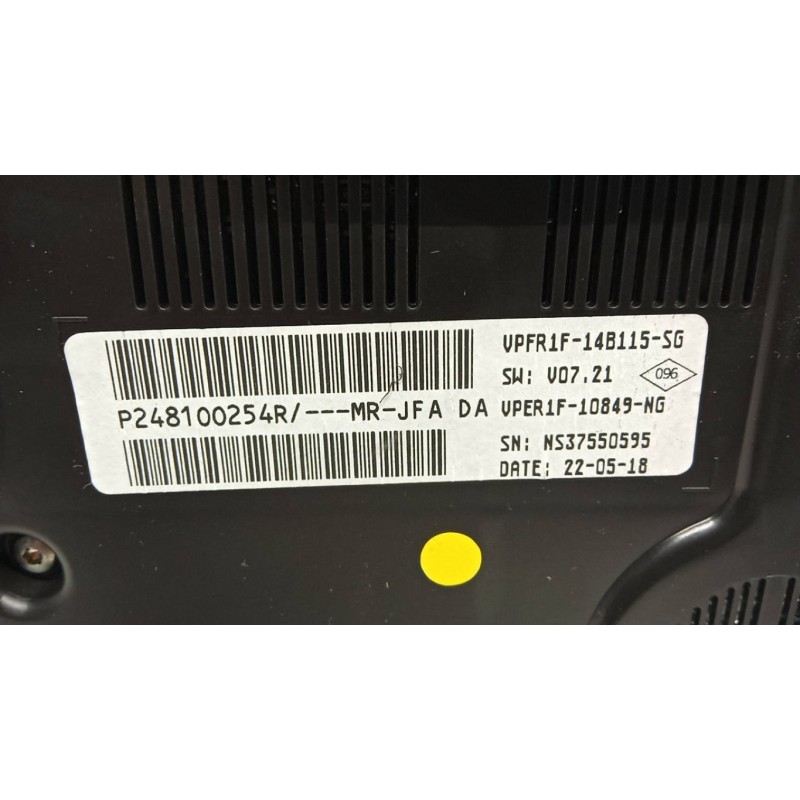 RENAULT INSTRUMENT PANEL RENAULT Scenic 2016> used