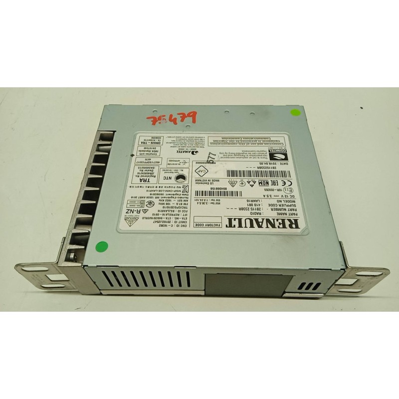 RENAULT CAR RADIO RENAULT Scenic 2016> used