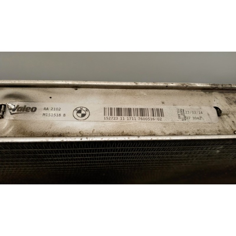 BMW WATER HEAT RADIATOR  BMW Serie 3 (F31) SW 2011> used