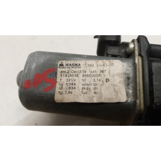 FRONT RIGHT POWERED WINDOWS  FIAT F.500 2007>2015 used