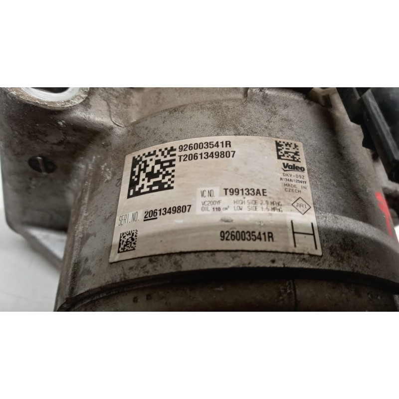 DACIA AIR CONDITIONER COMPRESSOR DACIA Duster 2021> used