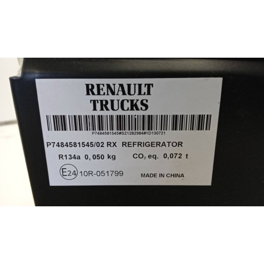 FRIGO ABITACOLO RENAULT truck T 2014> usato