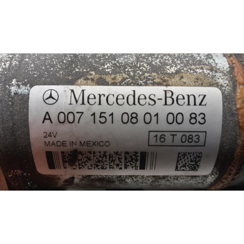 MERCEDES-BENZ truck STARTER MOTOR MERCEDES-BENZ truck Atego 970 used