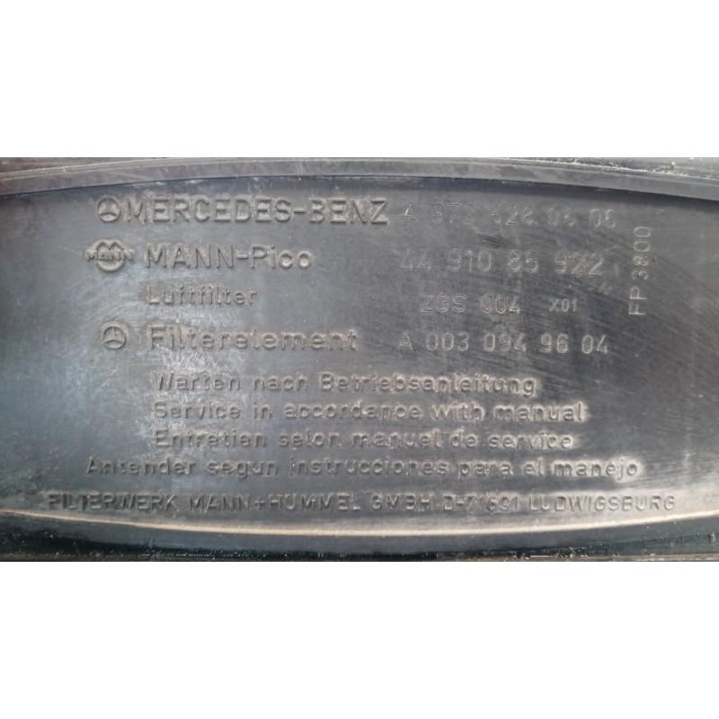MERCEDES-BENZ truck SCATOLA FILTRO MERCEDES-BENZ truck Atego 970 usato