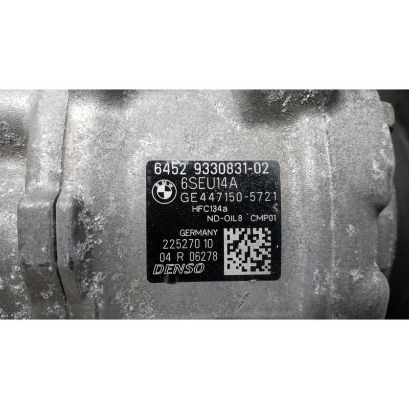 BMW COMPRESSORE ARIA CONDIZIONATA BMW Serie 3 (F31) SW 2011> usato