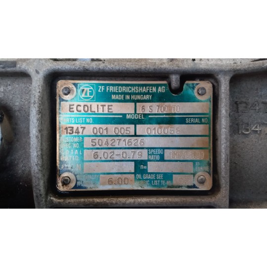 CAMBIO IVECO EUROCARGO 2008>2013 usato