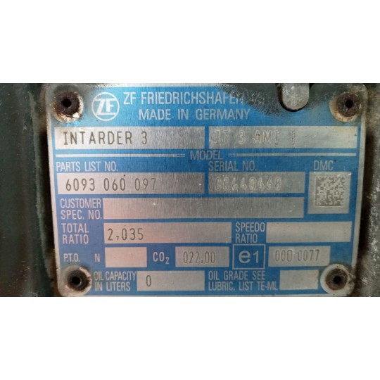 INTARDER DAF XF106 used