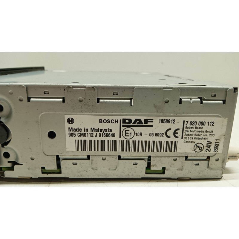 DAF CAR RADIO DAF XF106 used
