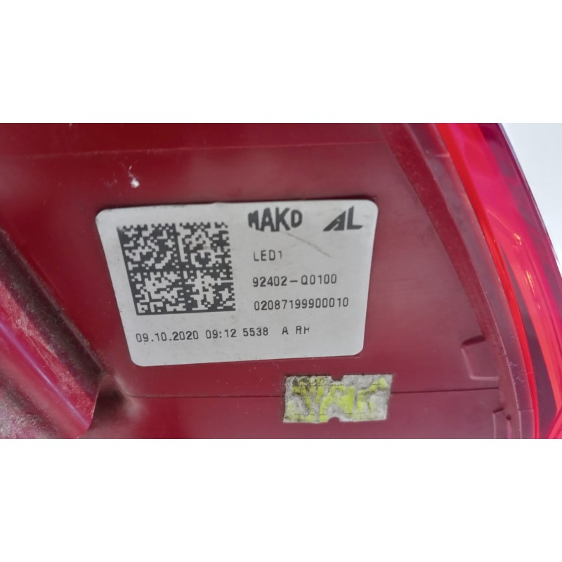 HYUNDAI RIGHT REAR LED LIGHT  HYUNDAI i20 2020 > used