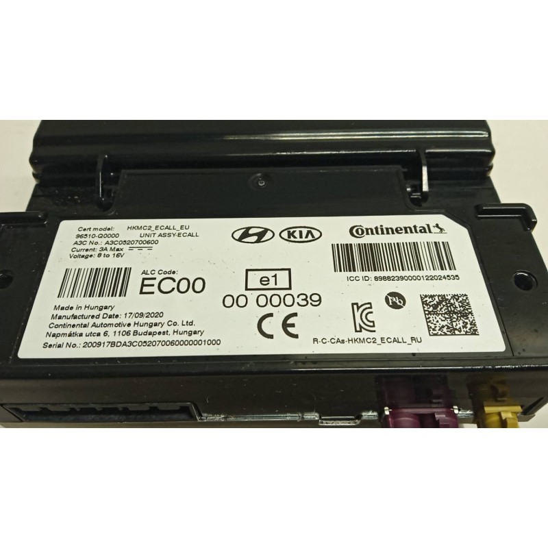 HYUNDAI CENTRALINE VARIE A HYUNDAI i20 2020 > usato