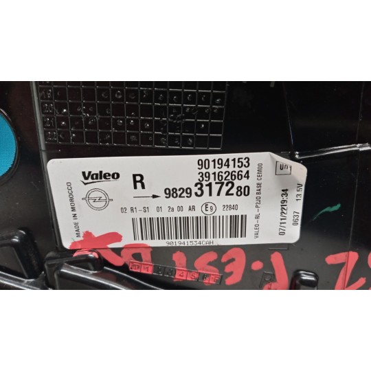 RIGHT REAR LIGHT OPEL Corsa F 2019> used