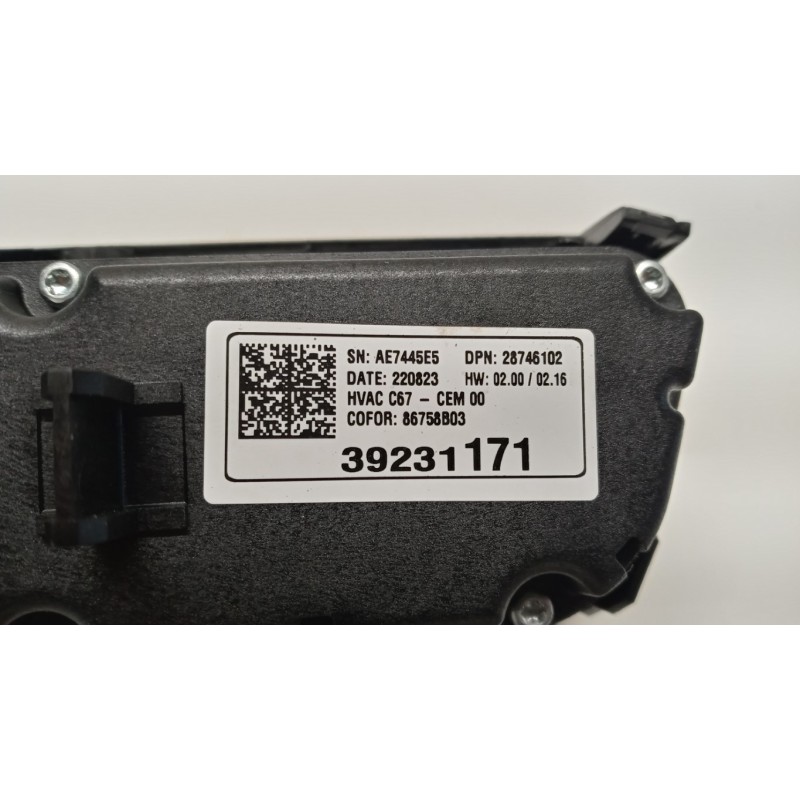 OPEL CENTRALINA CLIMATIZZATORE OPEL Corsa F 2019> usato