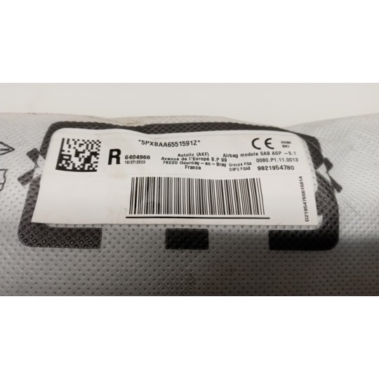 CURTAIN AIRBAG RIGHT  OPEL Corsa F 2019> used