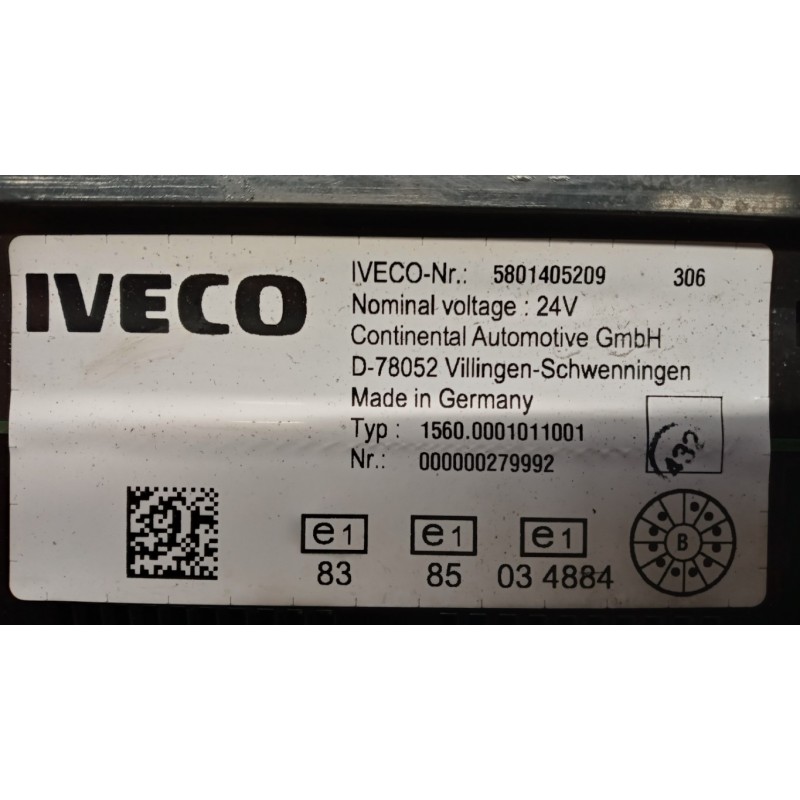 IVECO INSTRUMENT PANEL IVECO EUROCARGO 2008>2013 used
