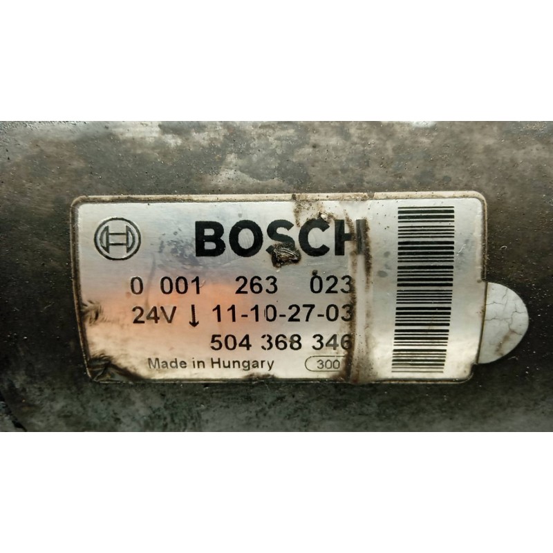IVECO STARTER MOTOR IVECO EUROCARGO 2008>2013 used