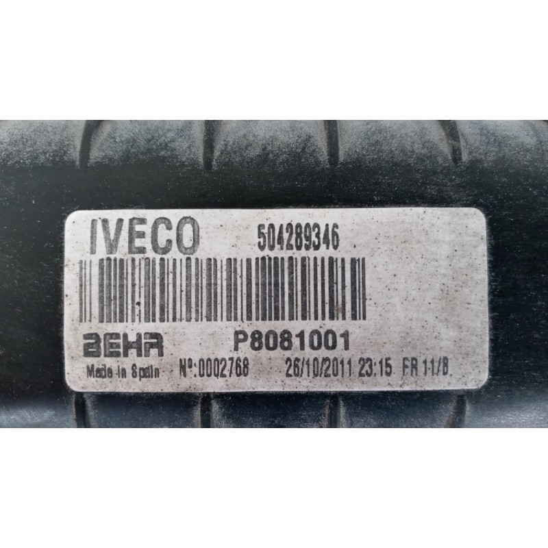 IVECO RADIATORE ACQUA IVECO EUROCARGO 2008>2013 usato