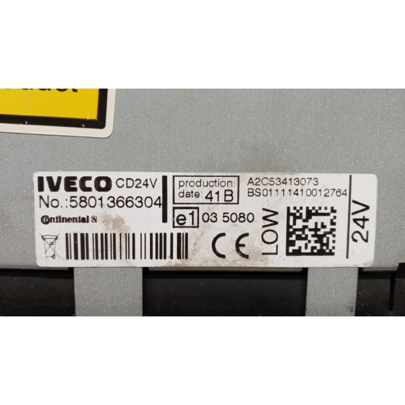 IVECO CAR RADIO IVECO EUROCARGO 2008>2013 used