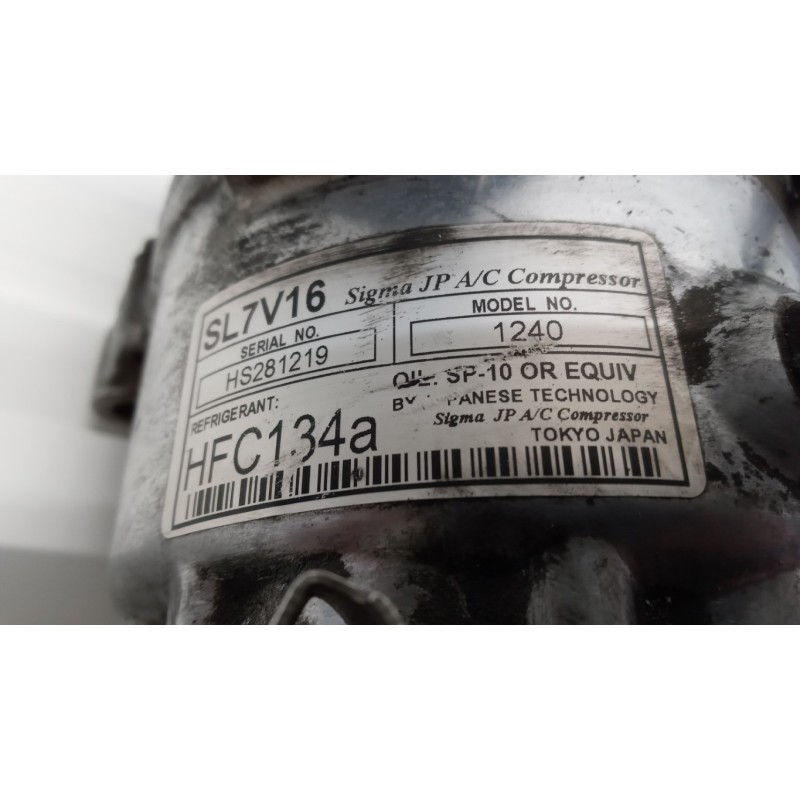 FIAT AIR CONDITIONER COMPRESSOR FIAT Ulysse 2002>2011 used